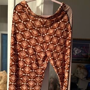 New Geometric Patterned Brown Pants
I purchased brown and blue pair from QVC